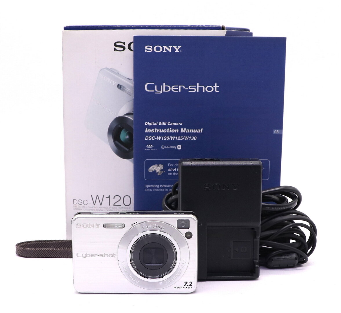 Sony Cyber-shot DSC-W120 silver в упаковке