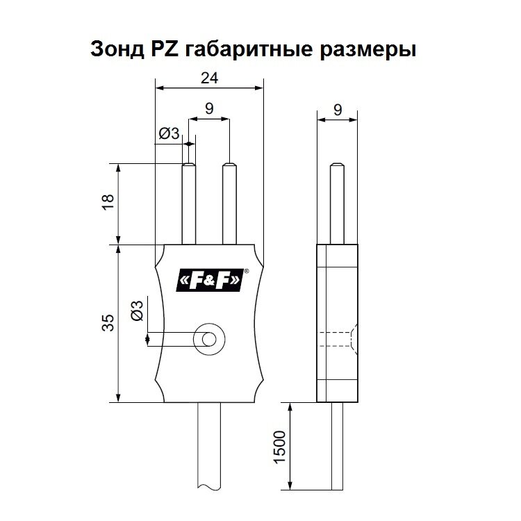 Одноуровневое реле контроля уровня жидкости Евроавтоматика F&F - фото №8
