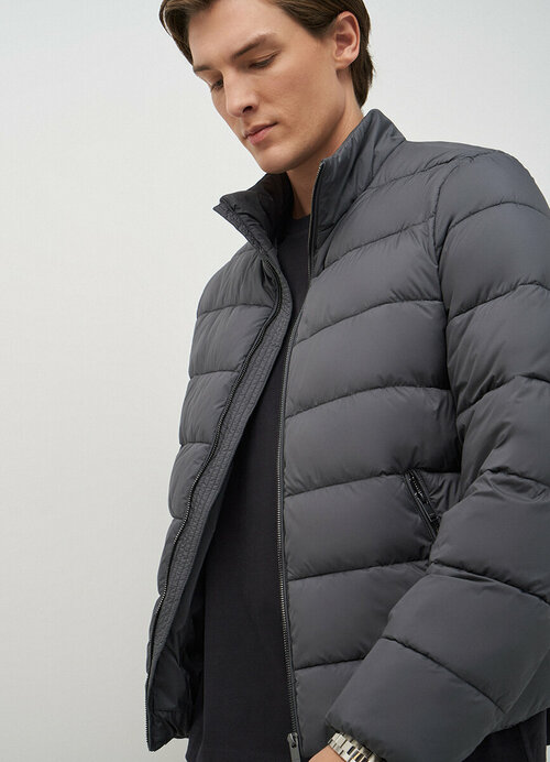 Куртка OSTIN, размер 58-60, серый