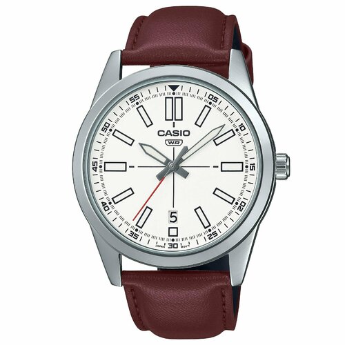 фото Наручные часы casio mtp-vd02l-7e, белый