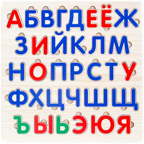 Большая алфавитная доска Звуки и буквы, деревянная рамка-вкладыш, учим буквы