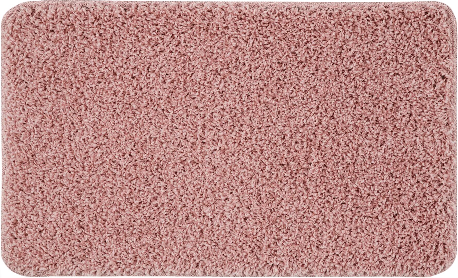 Коврик «Rio» PK-2600 45х75 см полипропилен цвет розовый