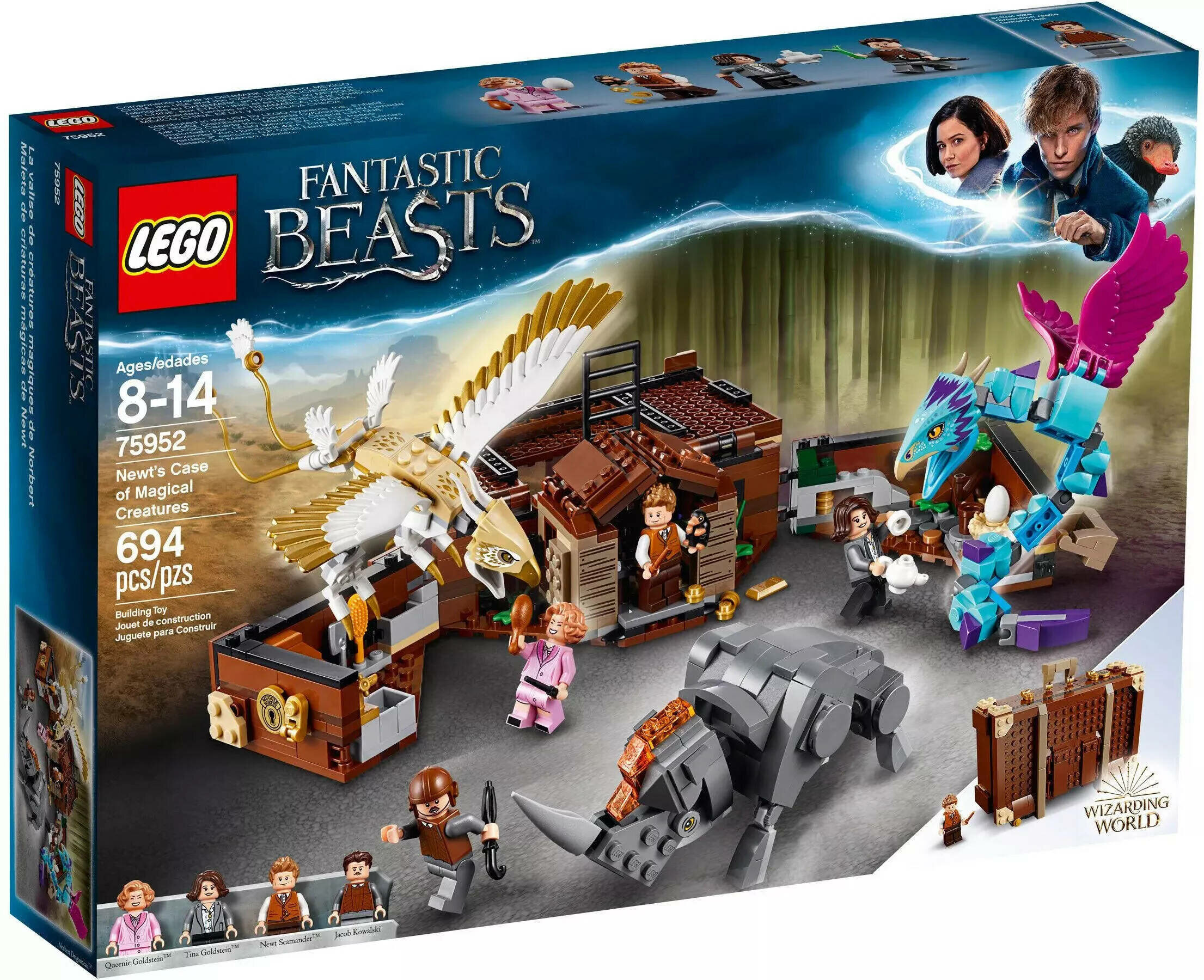 LEGO Harry Potter 75952 Чемодан Ньюта Саламандера