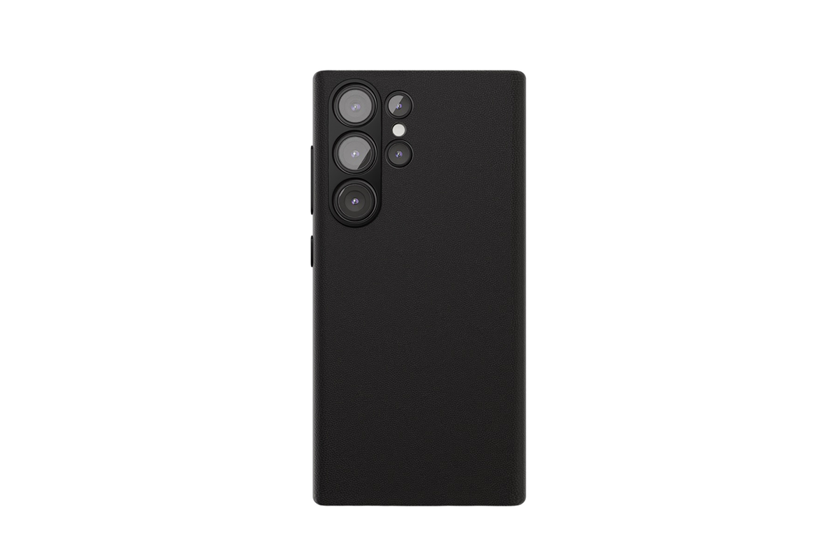 Чехол VLP Ecopelle Case MagSafe для Samsung S24 Ultra, черный