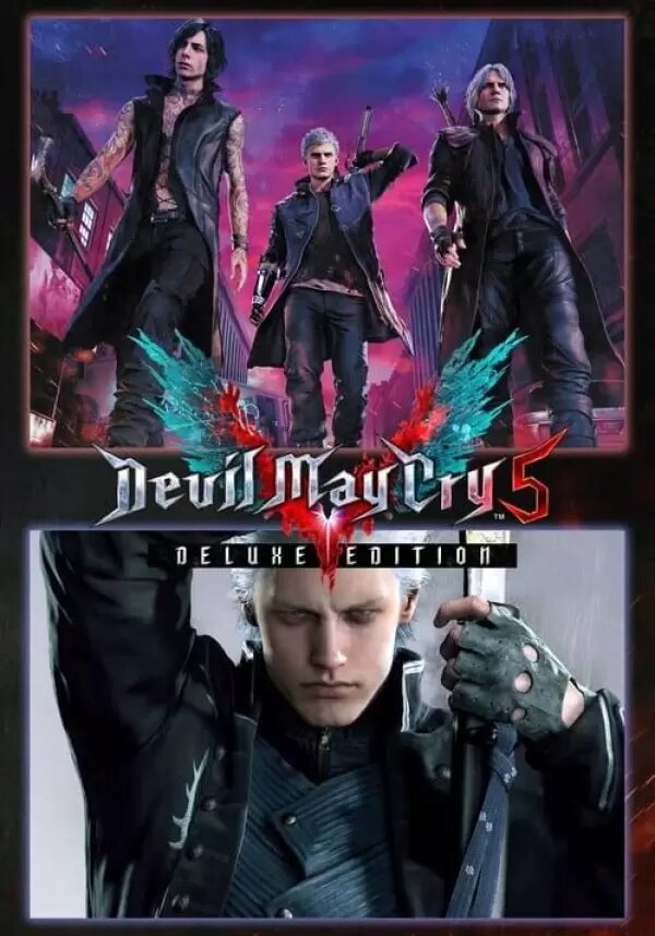 Devil May Cry 5 Deluxe + Vergil (Steam; PC; Регион активации Россия и СНГ)