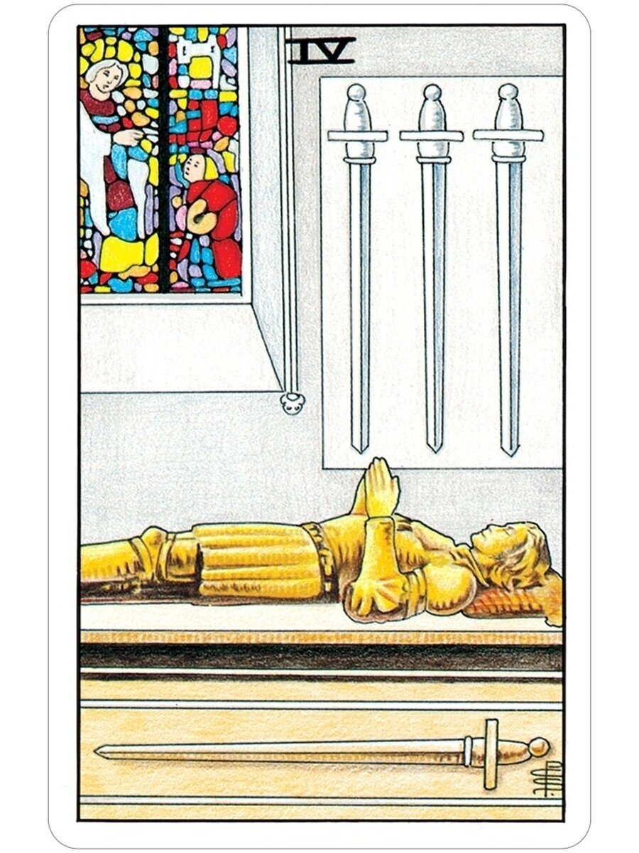 Universal Waite pocket tarot deck - фото №9