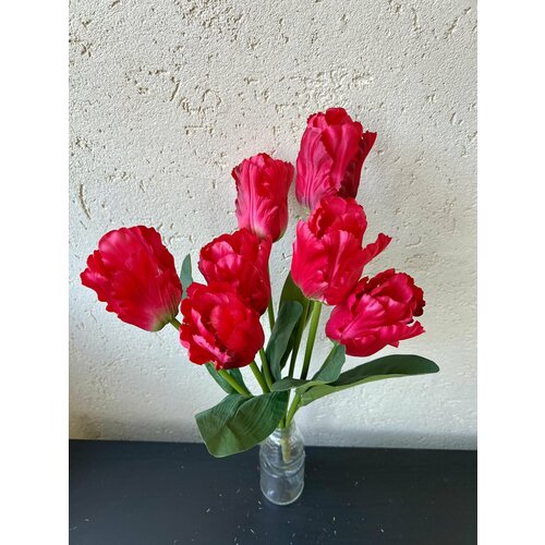 Искусственные цветы Тюльпан Бахромчатый для декора