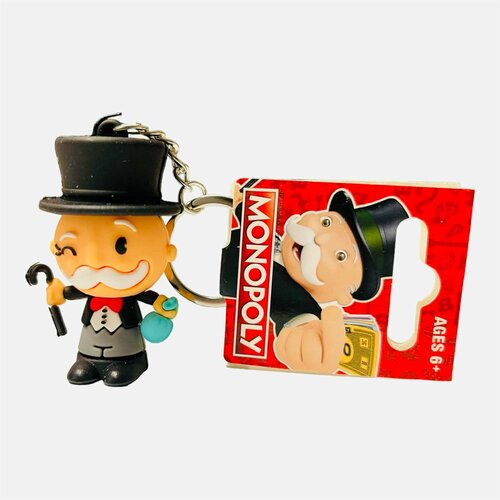 Фигурка hasbro Mr Monopoly монополия брелок hasbro board game monopoly dubai official edition