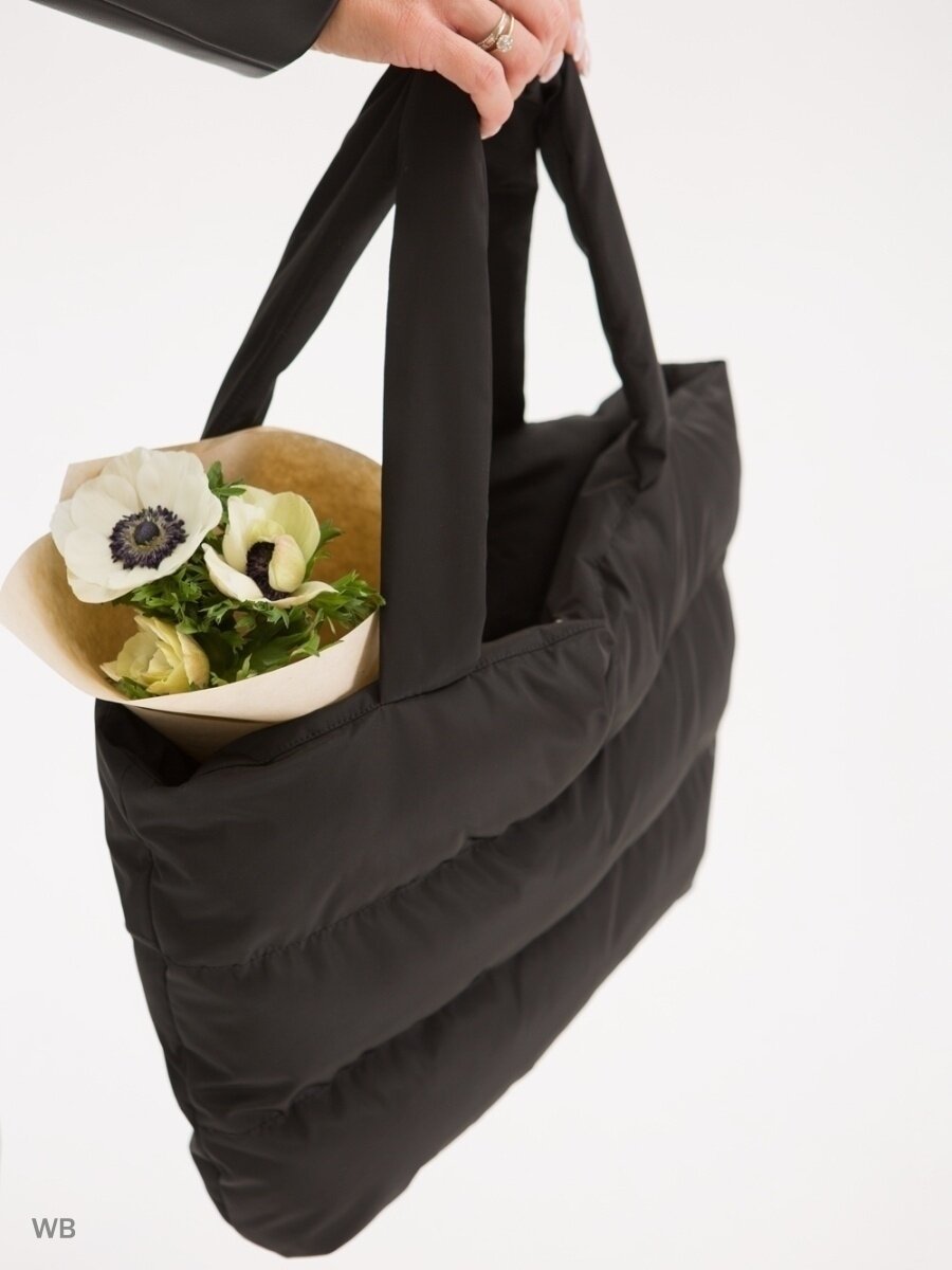 фото Сумка шоппер женская спортивная через плечо