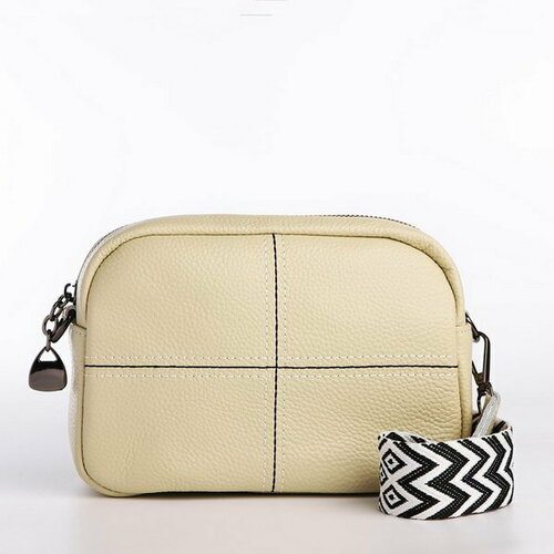 фото Сумка кросс-боди сима-ленд, бежевый сима-лэнд