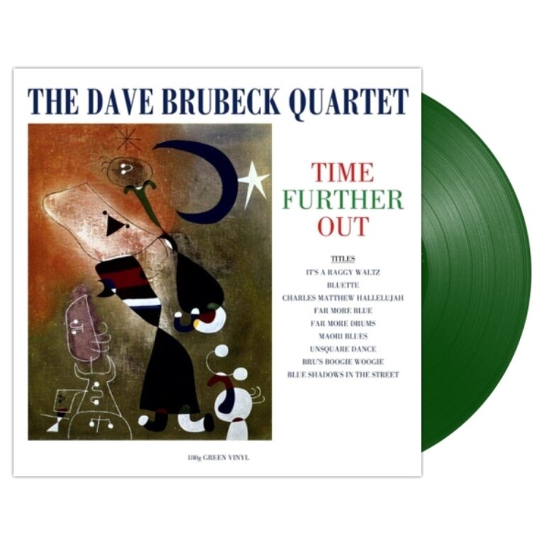 Виниловая пластинка Dave Brubeck. Quartet Time Further Out. Coloured, Green (LP) Not Now Music - фото №2