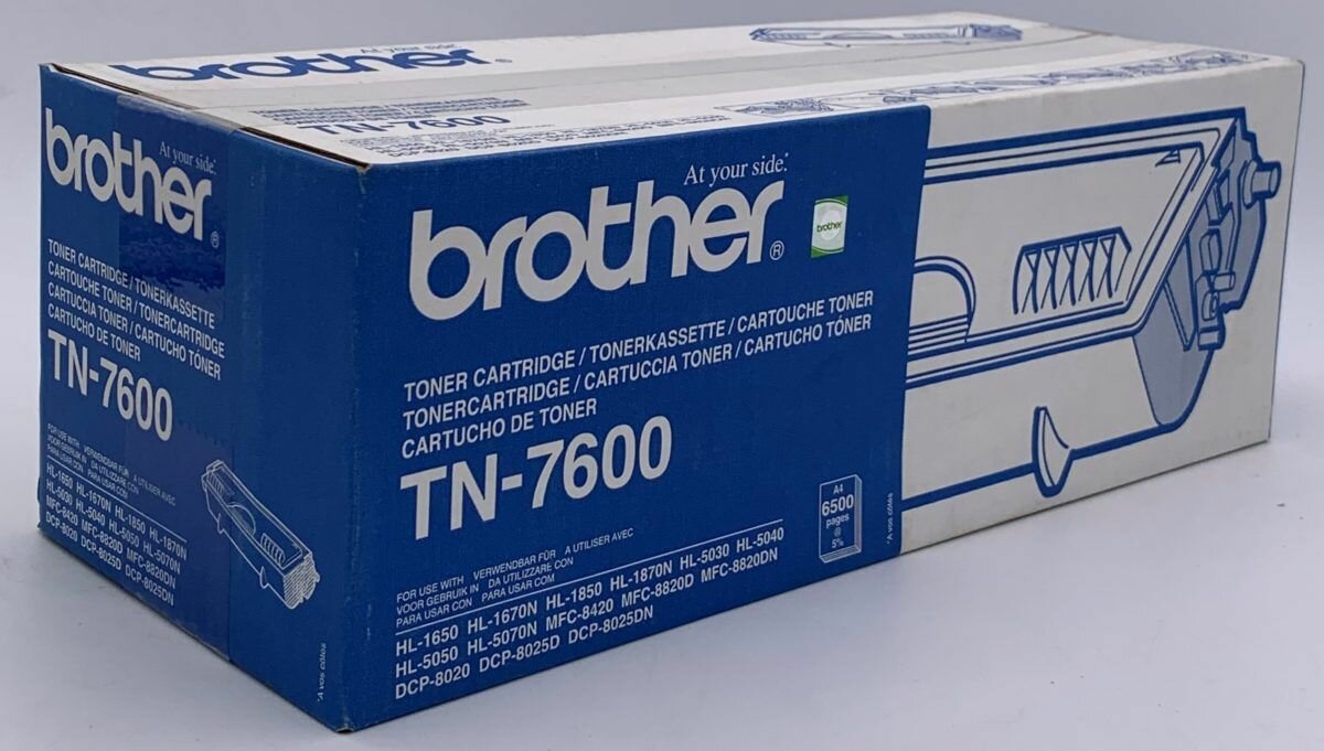 Картридж оригинальный Brother TN-7600, ресурс 6500 стр.