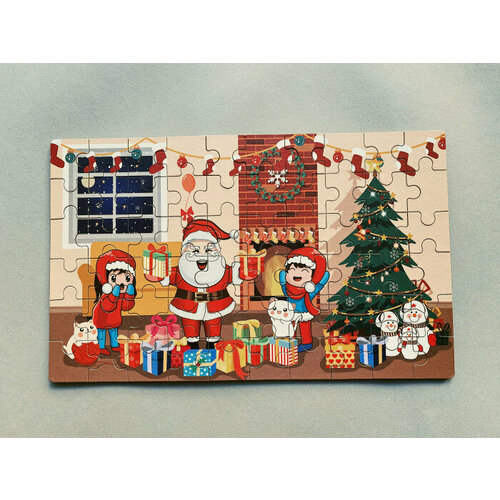 Новогодний пазл Green 680₽