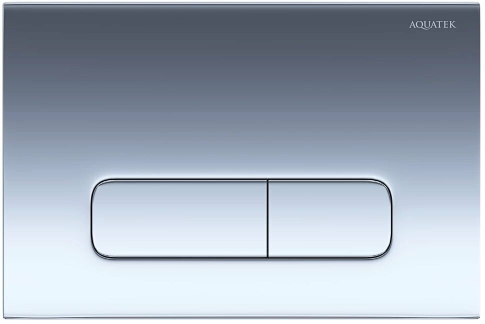 Кнопка смыва Aquatek KDI-0000016 для инсталляции хром