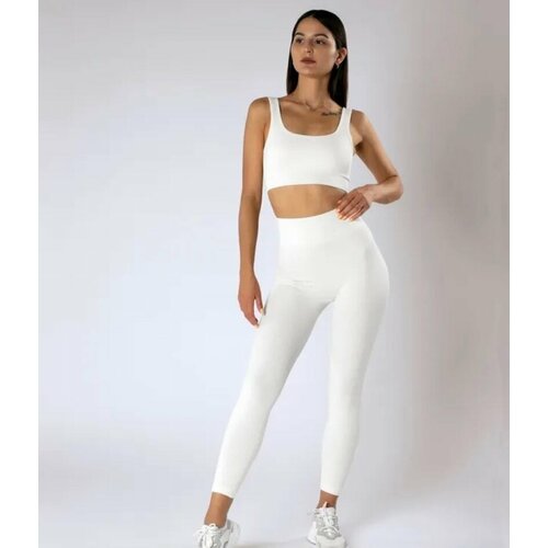 Легинсы ESS, размер L/XL, белый