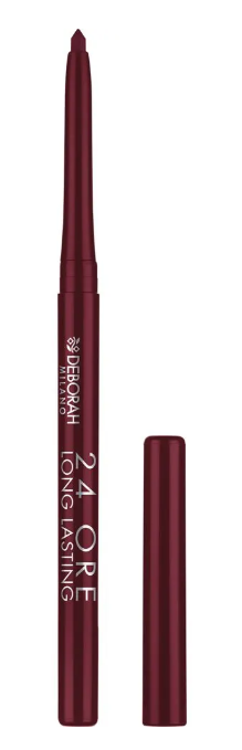 Карандаш для губ автоматический Deborah Milano 24 Ore Long Lasting Lip Pencil, тон 01 Темно-красный, 0,4 г