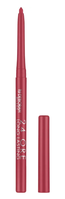 Карандаш для губ автоматический Deborah Milano 24 Ore Long Lasting Lip Pencil, тон 07 Розовый гренадин, 0,4 г