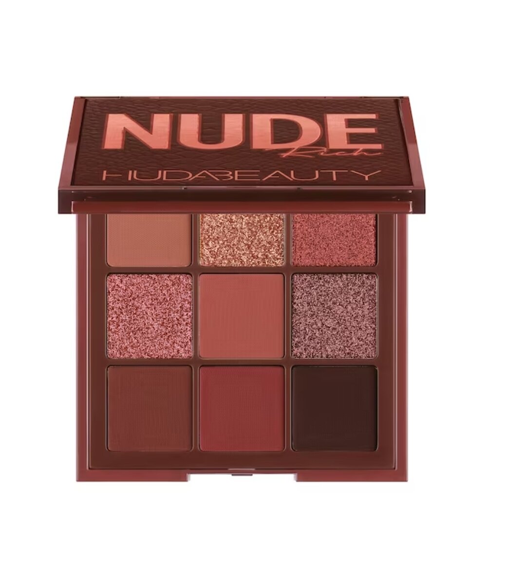 Huda Beauty Палетка теней Nude Obsessions, 10 г, Rich