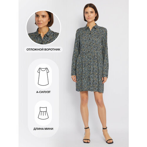 фото Платье zolla, размер xs, черный