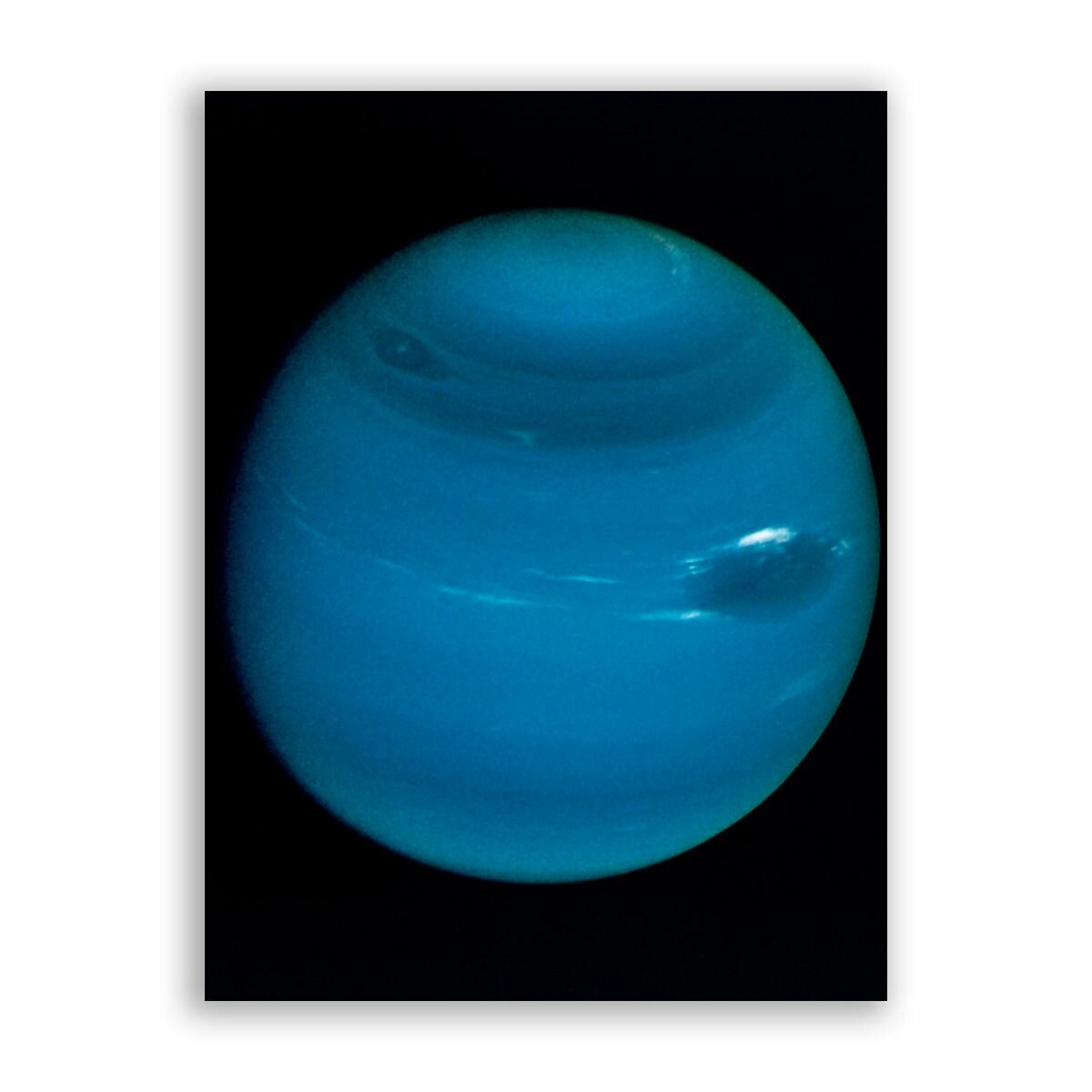 Постер плакат на бумаге / Neptune / Нептун / Размер 40 x 53 см