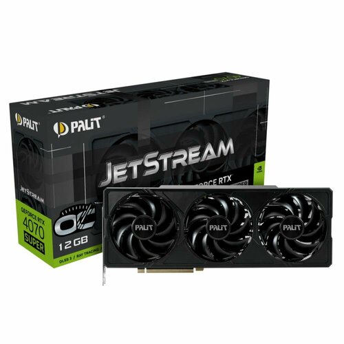 Видеокарта RTX4070 SUPER JETSTREAM OC 12GB GDDR6X 192-bit DPx3 HDMI 3FAN RTL 94610₽
