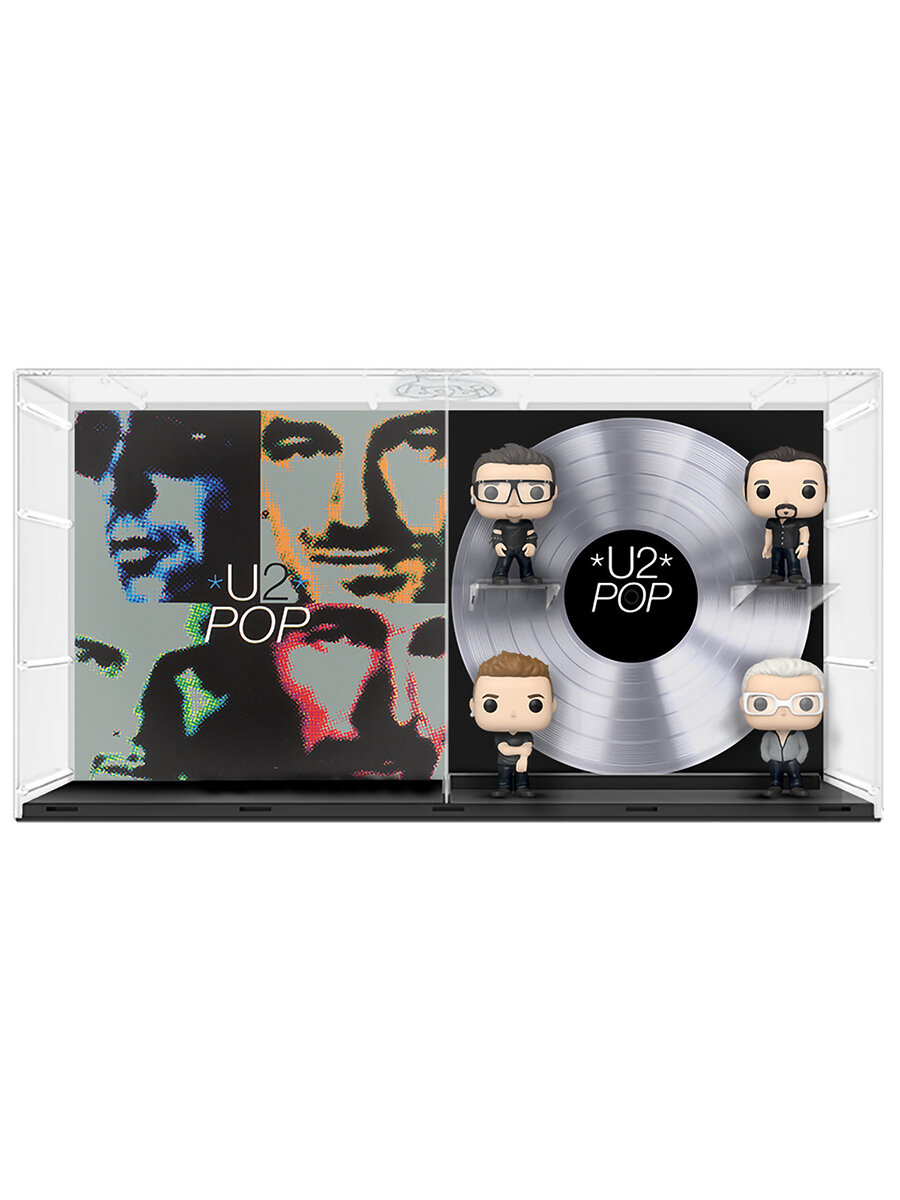 Фигурка Funko POP! Albums Deluxe U2 Pop Bono/The Edge/Larry Mullen Jr/Adam Clayto (46) 67391