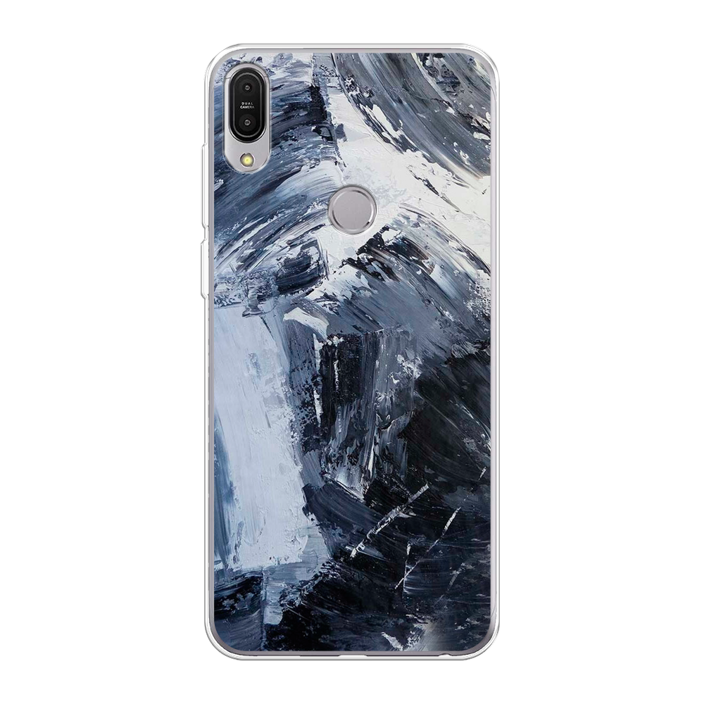 фото Силиконовый чехол на Asus ZenFone Max Pro ZB602KL / Асус Зенфон Макс Про ZB602KL "Красная маска самурая"