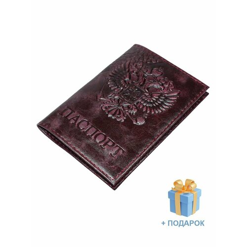 Обложка для паспорта Morelly Grande бордовый 398₽