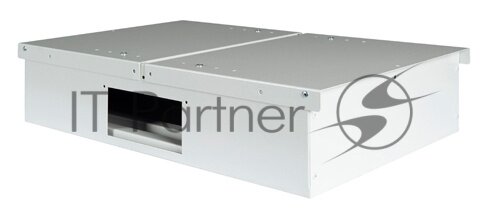 LANDE SET SOHO 19" Телекоммуникационный настенный шкаф 12U, 540х400х592мм, стеклянная передняя дверь, предсобранный, цвет серый (LN-SS12U5440-LG) - фото №9