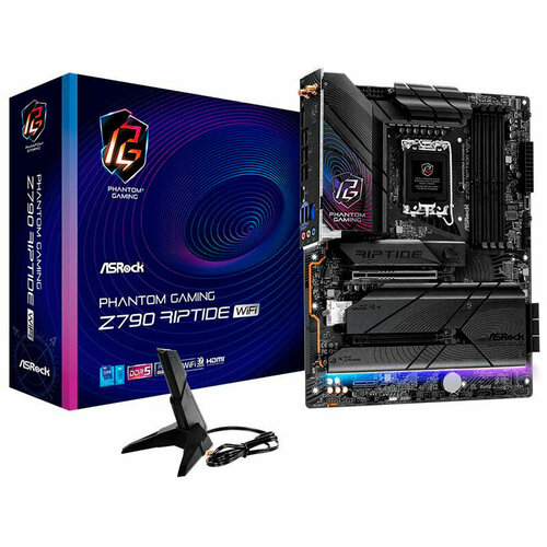 Материнская плата ASRock Z790 RIPTIDE WIFI материнская плата asrock z690 pg riptide rtl