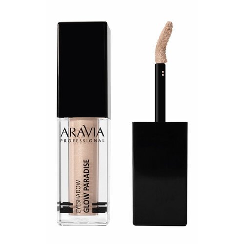 ARAVIA PROFESSIONAL Тени для век Glow Paradise жидкие сияющие, 5 мл, 01 pearl delight