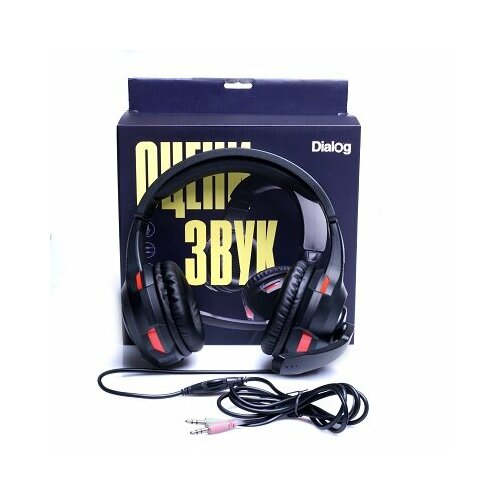 Наушники с микрофоном Dialog HS-M285 регулятор громкости 118300₽