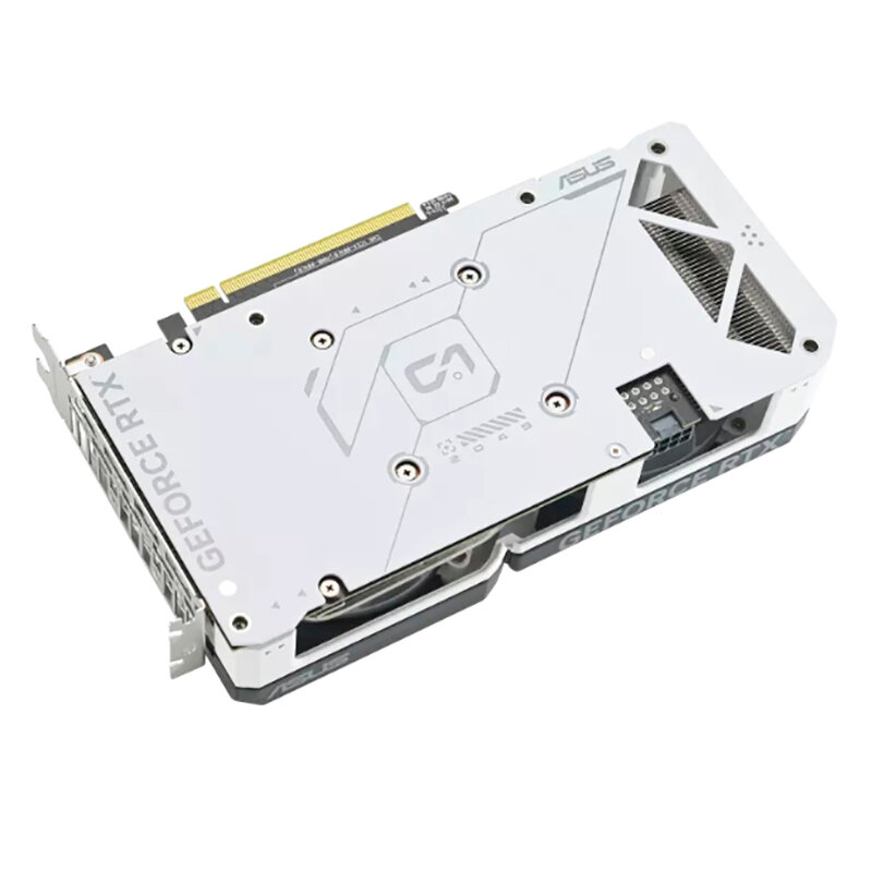 Видеокарта ASUS GeForce RTX 4060 Ti 8GB White 2595Mhz PCI-E 4.0 8192Mb 18000Mhz 128 bit HDMI 3xDP DUAL-RTX4060TI-O8G-WHITE / 90YV0J42-M0NA00