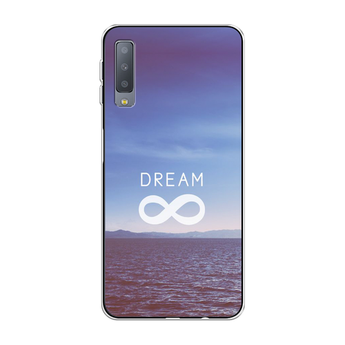 Силиконовый чехол на Samsung Galaxy A7 2018 / Самсунг Галакси A7 2018 Dream бесконечность силиконовый чехол красный карбон на samsung galaxy a7 2018 самсунг галакси a7 2018