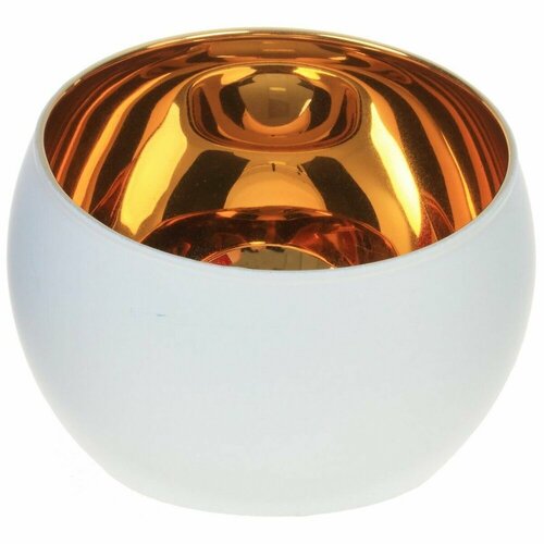 Подсвечник интерьерный, 10х9.5 см, стекло