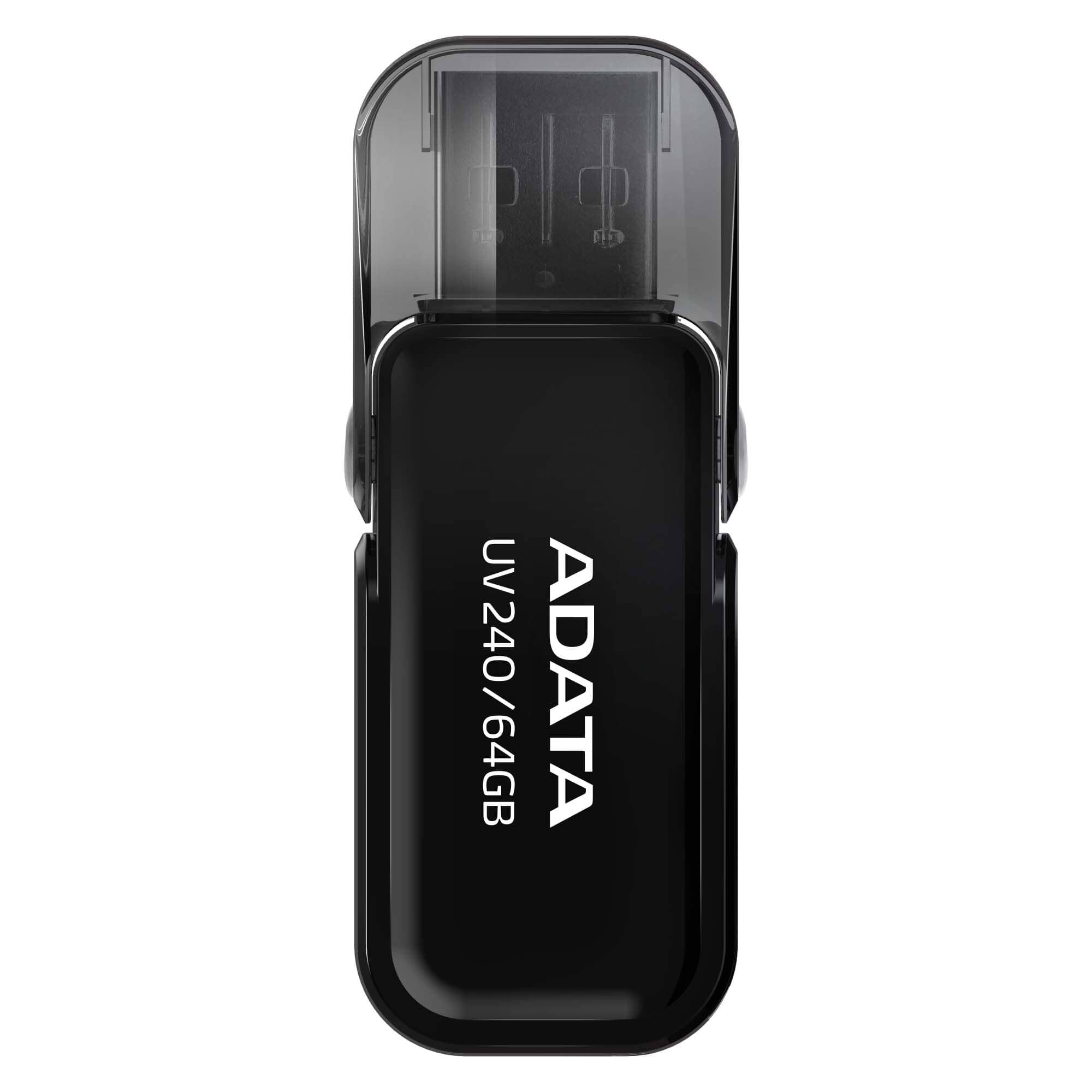 Флешка USB 64Gb (USB 2.0) A-Data UV240 black