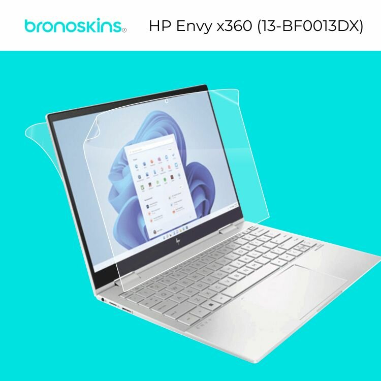 Защитная бронированная пленка на крышку HP Envy x360 (13-BF0013DX)