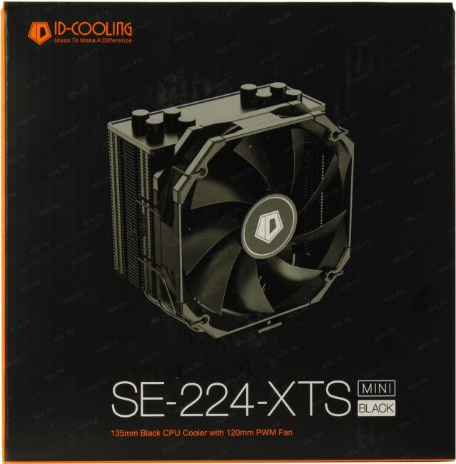 Устройство охлаждения(кулер) ID-Cooling SE-224-XTS MINI BLACK - фото №15