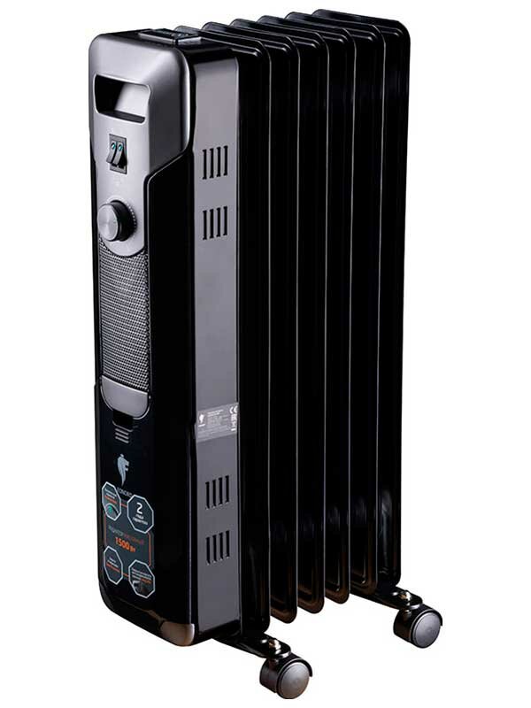 Радиатор масляный Leonord LE-1907 7 секций 1.5кВт (105817)