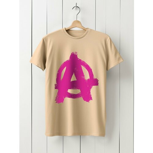 фото Футболка hypnotica, размер 2xs, бежевый