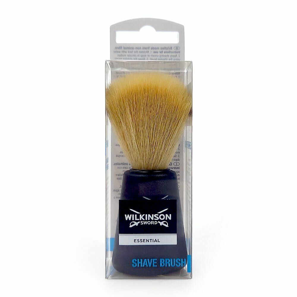 Wilkinson Sword / SHAVE BRUSH ESSENTIAL / Помазок для бритья (искусственный ворс), диам.19