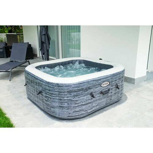 Надувная джакузи INTEX 28450 PureSpa Greystone Deluxe - 4 места 211 x 71 см