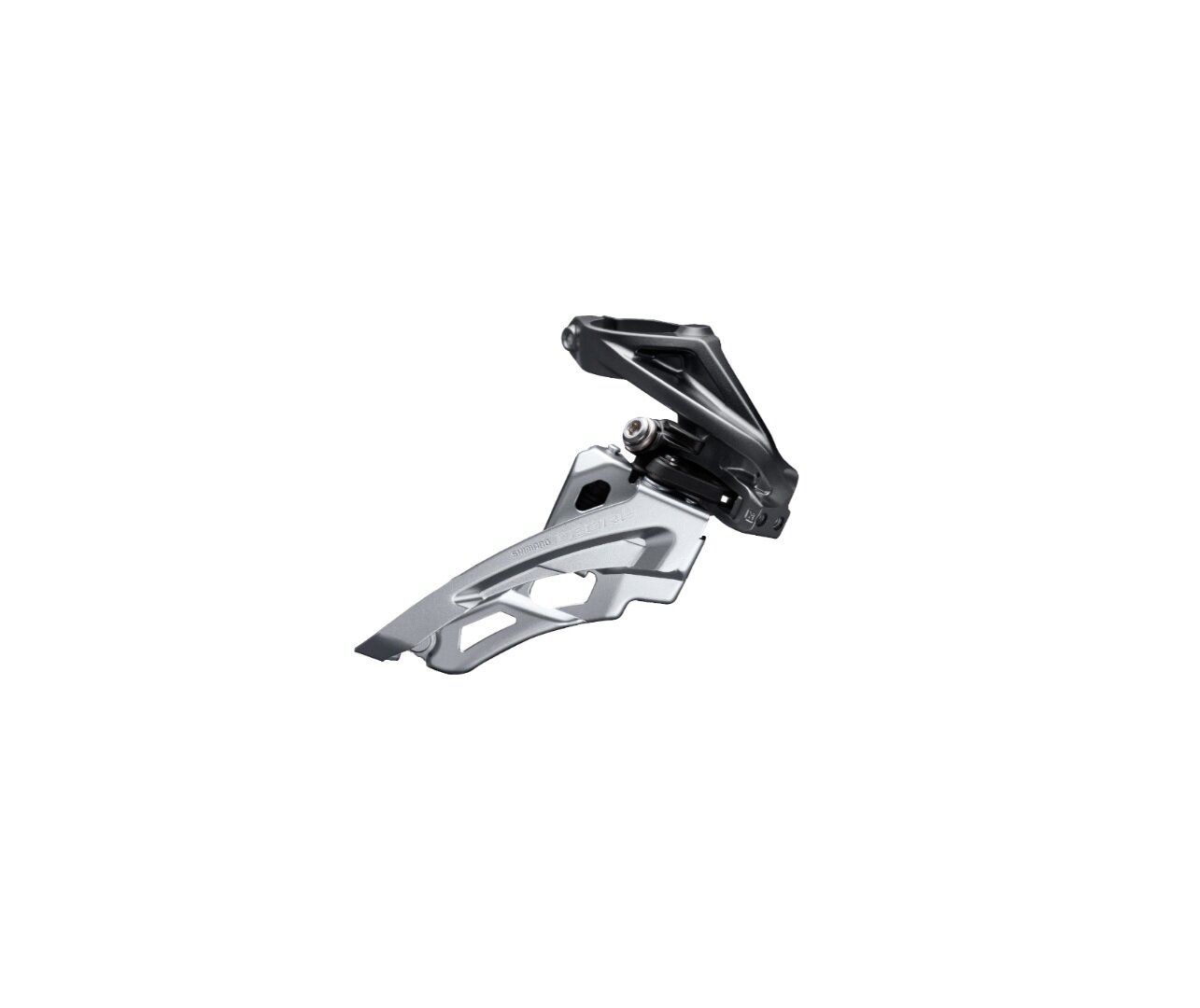 Переключатель передний Shimano Deore, M6000, 3x10 скоростей, 42T, верхний хомут 34.9мм, черный, без упаковки