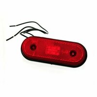 Фонарь габаритный 120*43*18 мм;
Фонарь габаритный (маркерный) LED 12B/24В ;
Цвет красный ;
Кронштейн и прокладка не входит в  ...