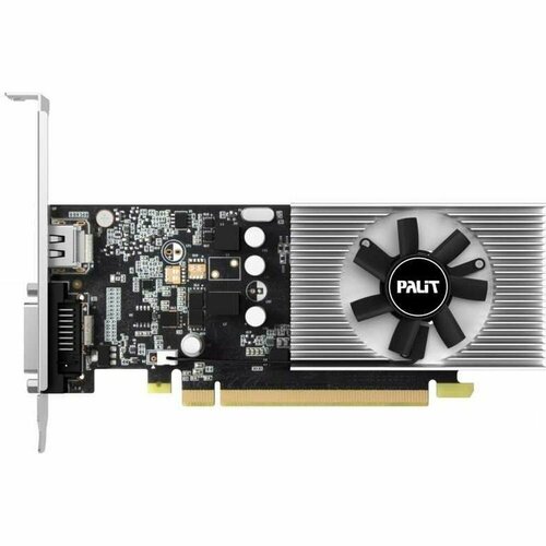 Видеокарта Palit GeForce GT 1030 2048Mb PA-GT1030 2G D4 DVI HDMI Oem 940900₽