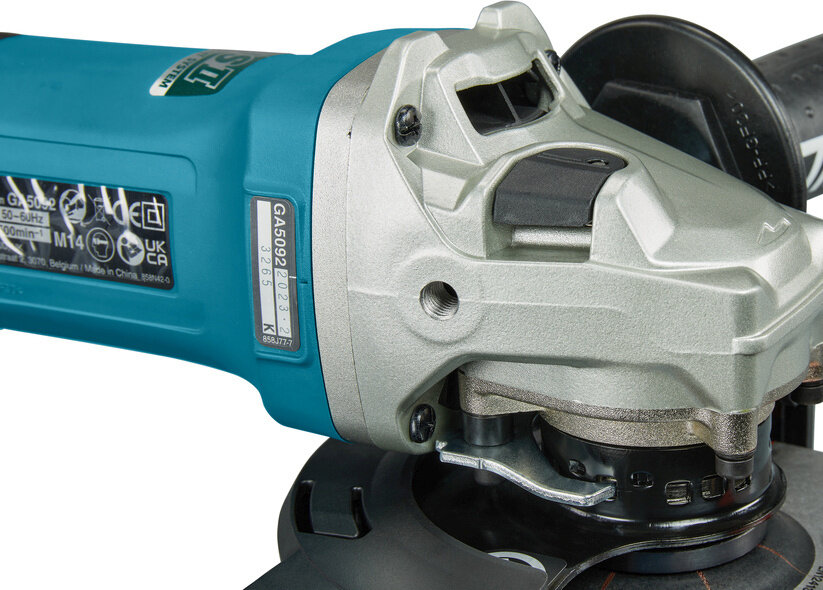 Углошлифовальная машина Makita GA5092X01 1900Вт 11500об/мин рез. шпин: M14 d=125мм