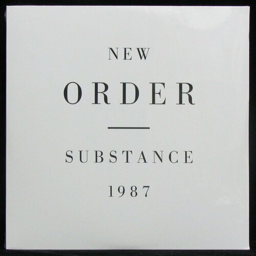 Виниловая пластинка Factory New Order – Substance (2LP, coloured vinyl) new order виниловая пластинка new order substance