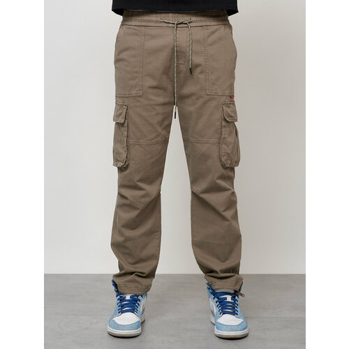 Джинсы карго MTFORCE, размер W27/L28, бежевый джинсы карго размер w27 l28 серый