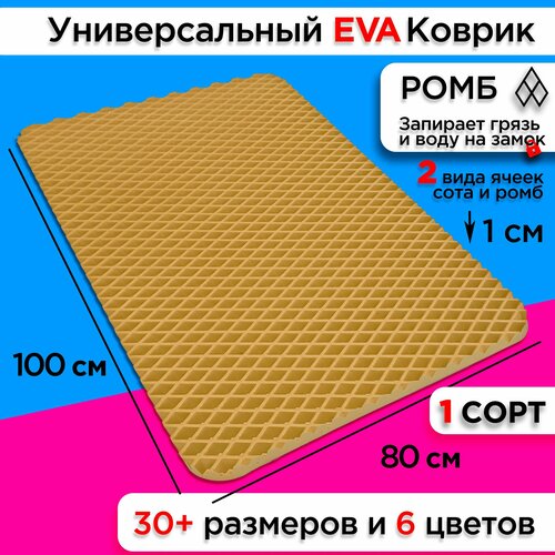 фото Коврик для сушки посуды 100х80 см eva сушилка для посуды настольная подставка лоток столовых приборов под горячее ева коврики даром
