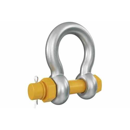 Омегообразная грузовая скоба Центр грузоподъемного оборудования DIN 833, с гайкой, Q=12 т 4687203388201